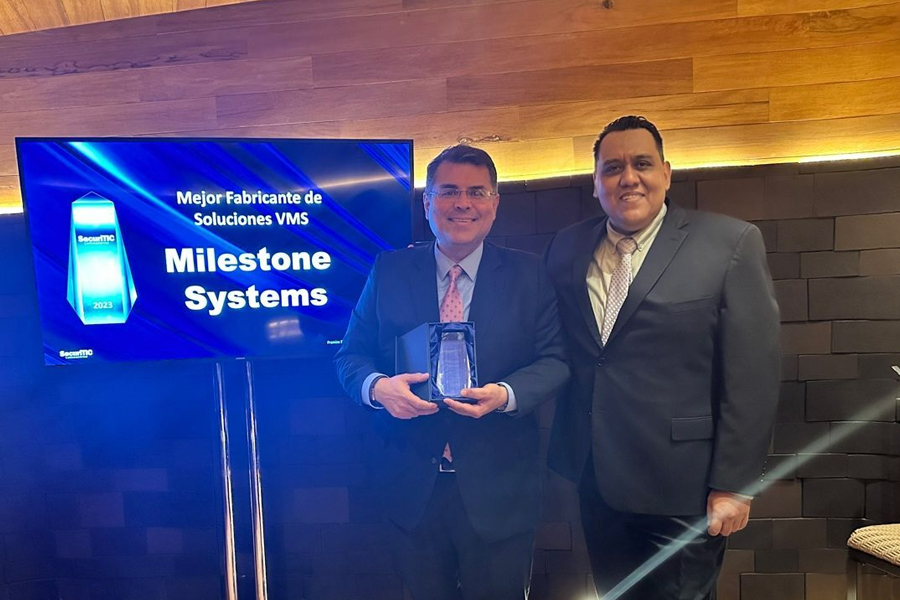 Mejor Fabricante de VMS en los Premios SecuriTIC 2023 - Milestone Systems