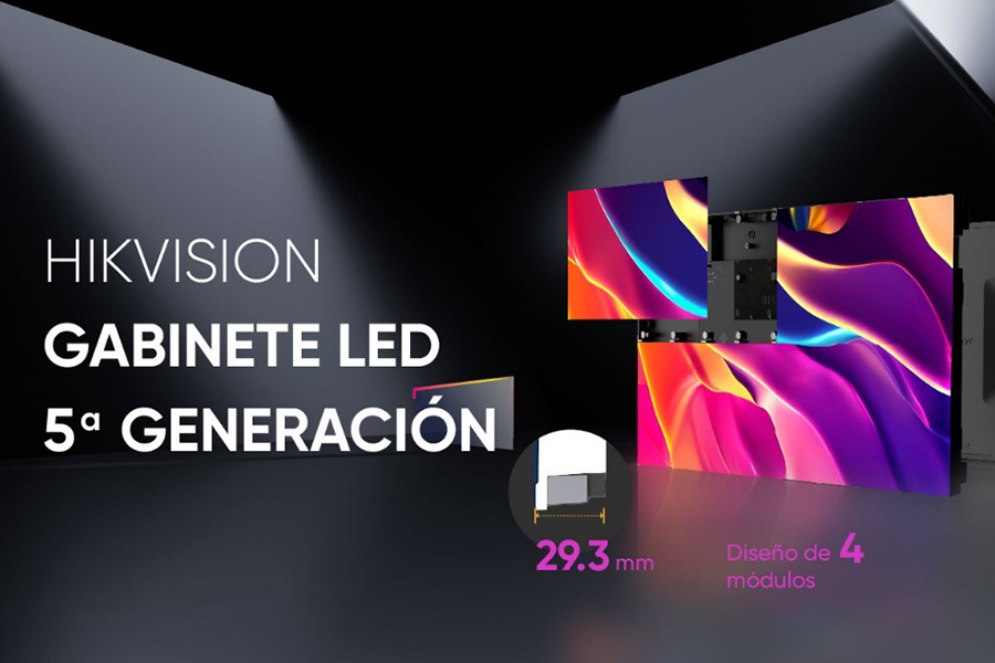 Hikvision gabinete LED de quinta generación
