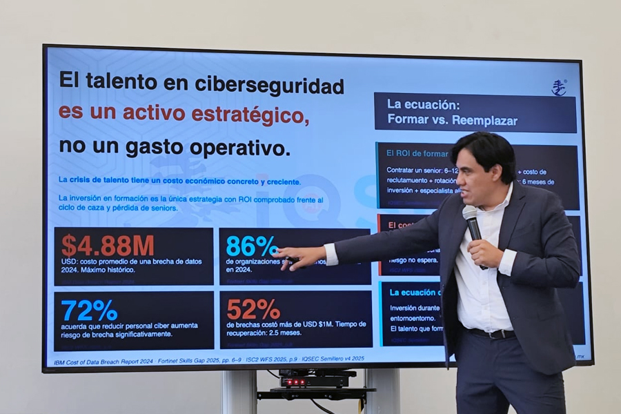 César Sanabria, Chief Information Security Officer de IQSEC